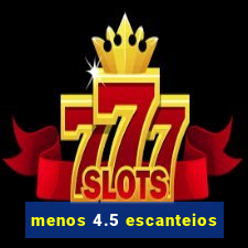 menos 4.5 escanteios